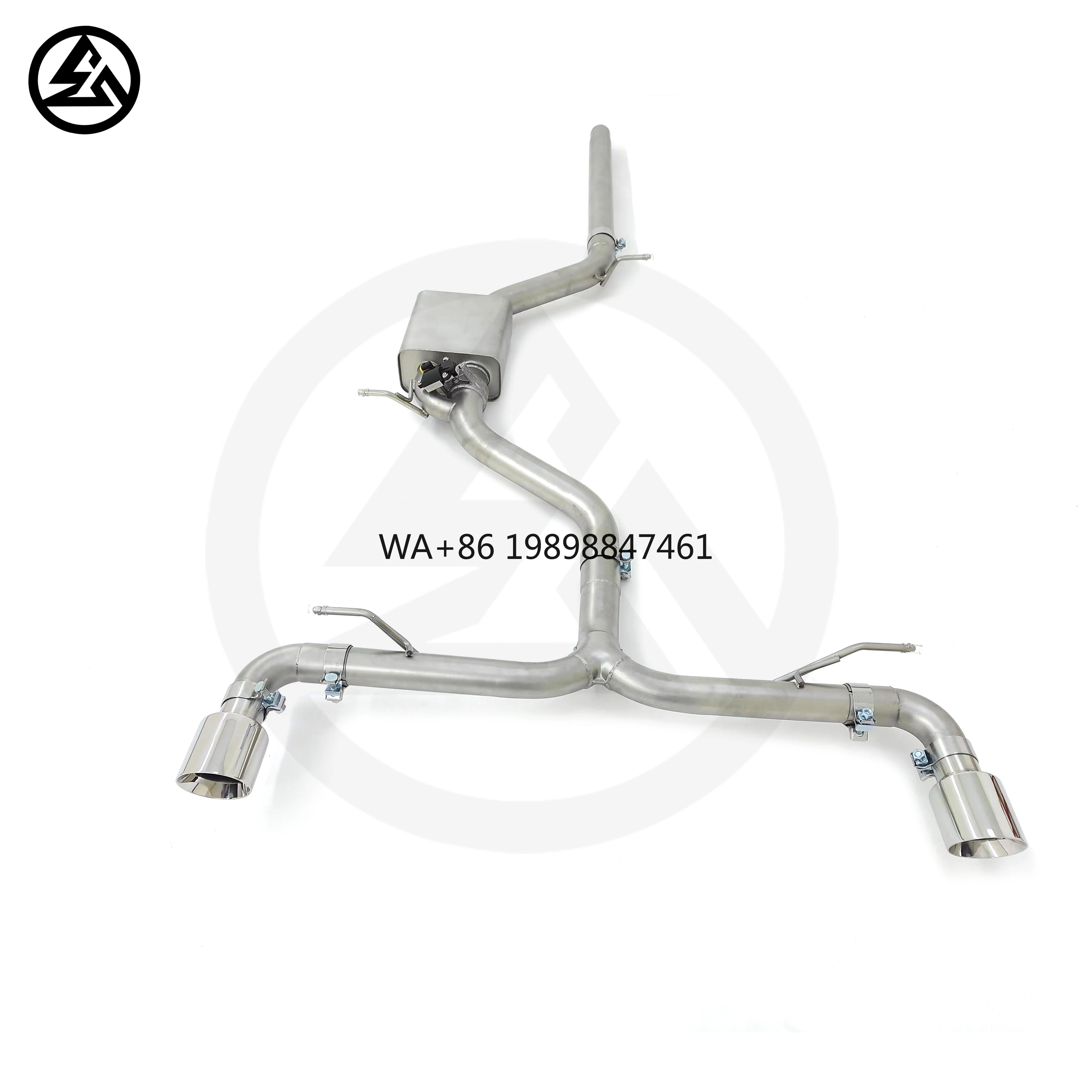 

High Quality Valved Catback Exhaust for Volkswagen/VW GOLF MK7 GTI 2.0T Axleback Exhaust System With Remote Control