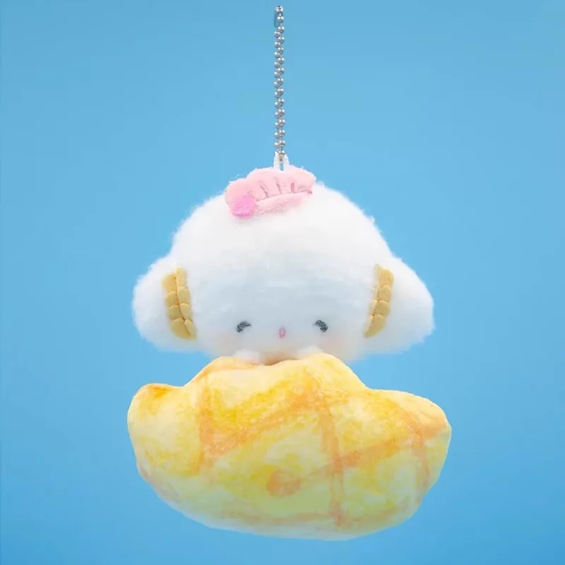 Oryginalny Sanrio Kawaii Cogimyun Kogimyun Kitty pluszowy brelok do kluczy dla dzieci nadziewane pluszowe małe breloki z wisiorkiem prezent urodzinowy dla dzieci