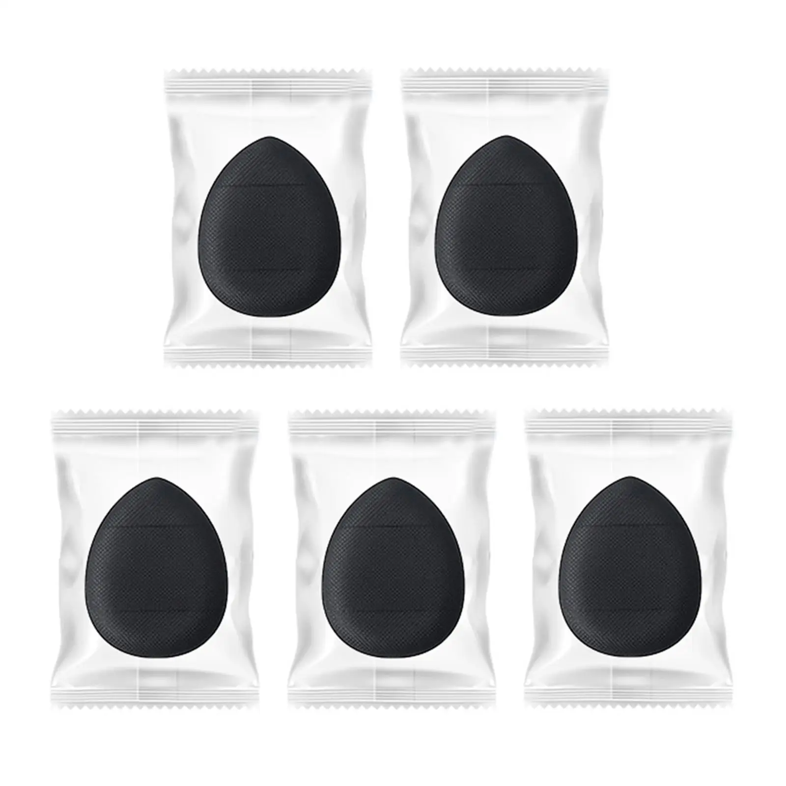Mini Makeup Puff Finger Blending Sponges Soft Hydrophilic Polyurethane Reusable Pads for Face Powder Highlight and Concealer