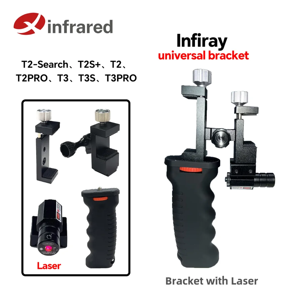 Infiray Accessories for Type-C or iOS - Bracket, Protective case, Adapter cable, Interface Tail Plug