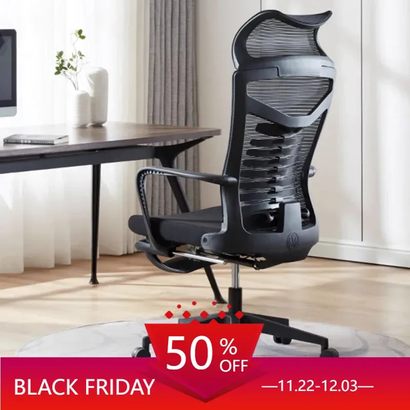 

Comfy Black Office Chair Gaming Designer Pc Room Comfortable Work Study Computer Chair Mesh Silla De Escritorio Home Furniture