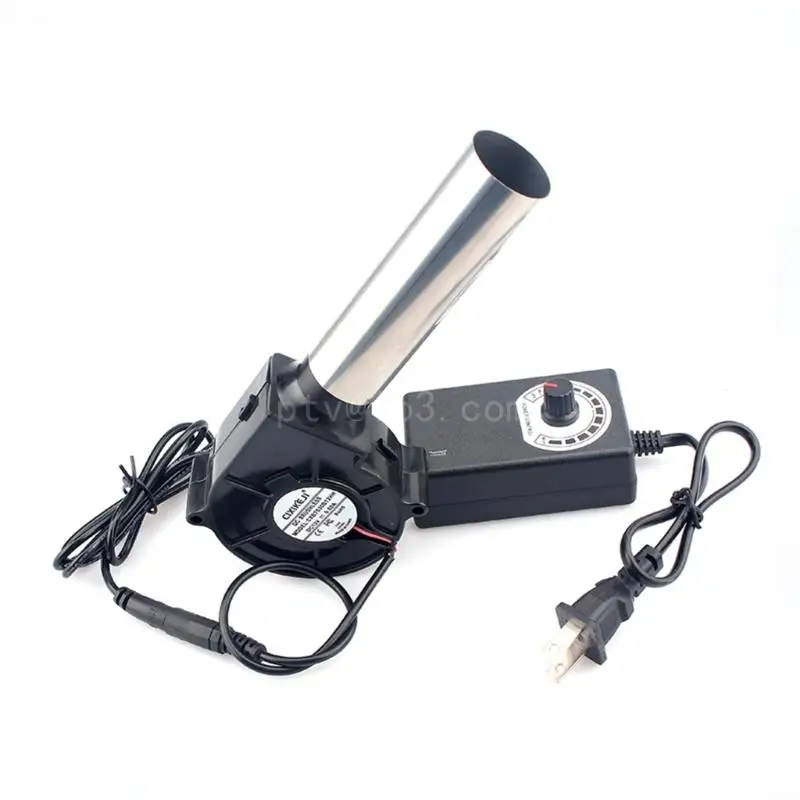 Ventilador ar para Churrasco Portátil Ventilador ar para Churrasco Ventilador Churrasco Portátil 12v us Plug