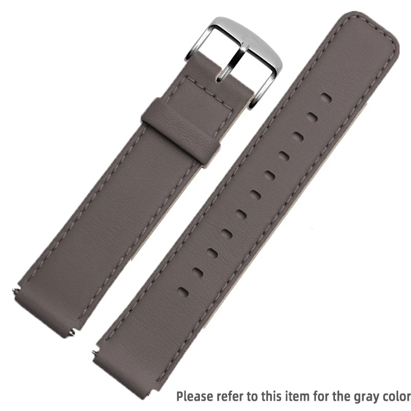 For Huawei B6 B7 16mm leather strap smart Bracelet watch strap B6 b7 replacement wristband for men and women gray strap accessor