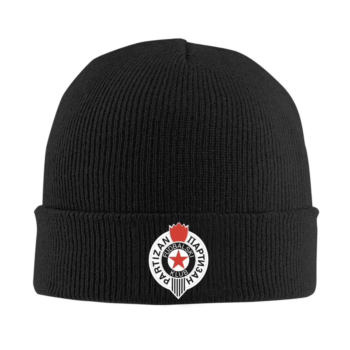 Club PARTIZAN BELGRADE - KK PARTIZAN - PARTIZAN Knitted Hats Bonnets Skullies Beanies Warm Ski Cap Beanie Hat