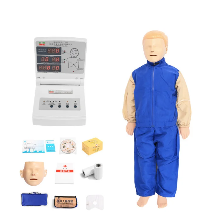 Biological model teaching aids medical children artificial respiration first aid training model teaching dummy