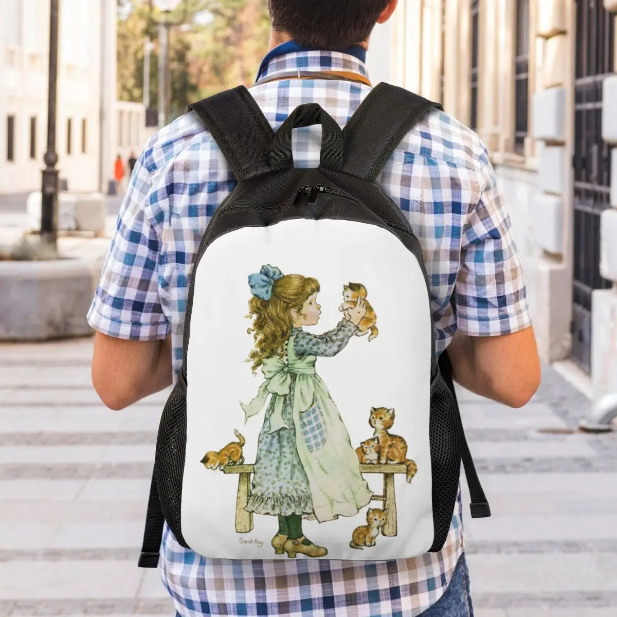 Mochila para estudiantes de Sarah Kay, mochila escolar para senderismo, mochila de viaje para niños y niñas, mochila de moda, bolsos de hombro