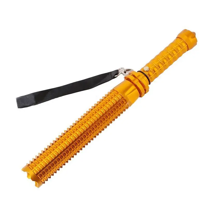 LED Flashlight-Portable, Zoomable, Waterproof, Super Brightness With 3 Light Modes Self Defense Stick For Indoor And Outdoor Use