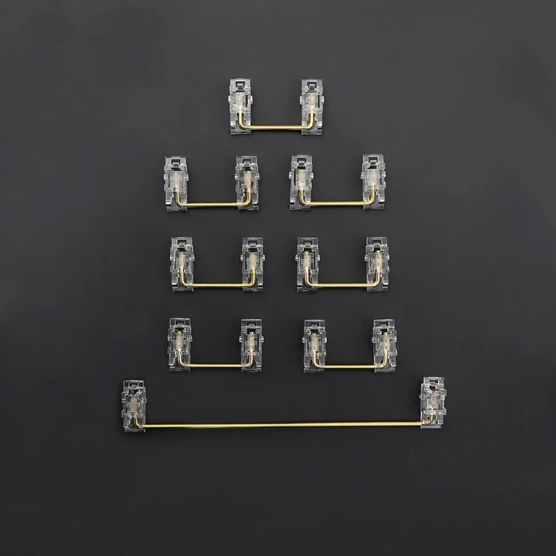 Cherry-estabilizadores de placa originales y OEM, eje satélite 6.25u para teclado mecánico 61/87/104/108