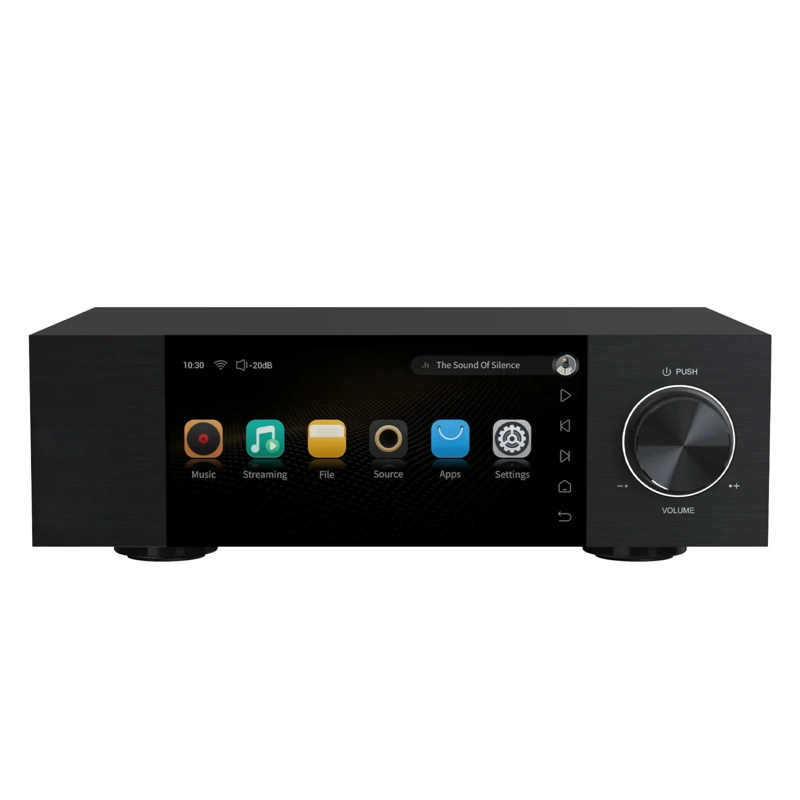 

Eversolo DMP-A6 Streamers, MQA Full Decoder, XMOS316 DSD512 PCM768kHz/32Bit Bluetooth 5.0 HD, 6’’HD Touchscreen App Control