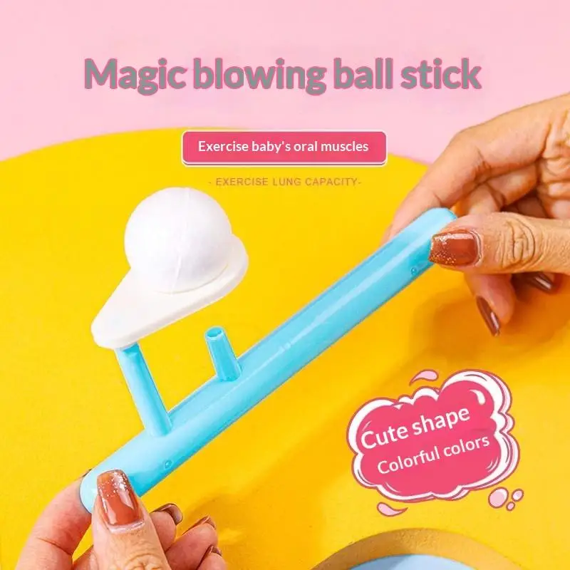 Jouet d'enfance nostalgique, souffleur de boule en plastique à lévitation magique, un jouet créatif et novateur pour enfants et bébés