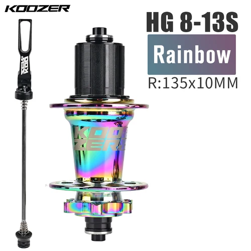 Imagen 2 del producto KOOZER XM490 PRO freno de tarjeta de disco MTB buje de bicicleta de montaña 4 bujes de bicicleta de rodamiento 32 agujeros soporte 8/9/10/11 velocidades buje trasero o delantero