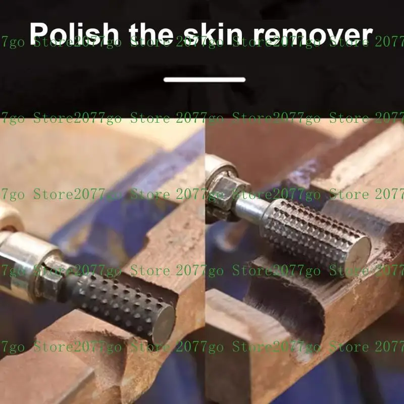 Y1UD 5Pcs Woodworking Wolf Tooth Rotary File Grinding Tool Accessories Set