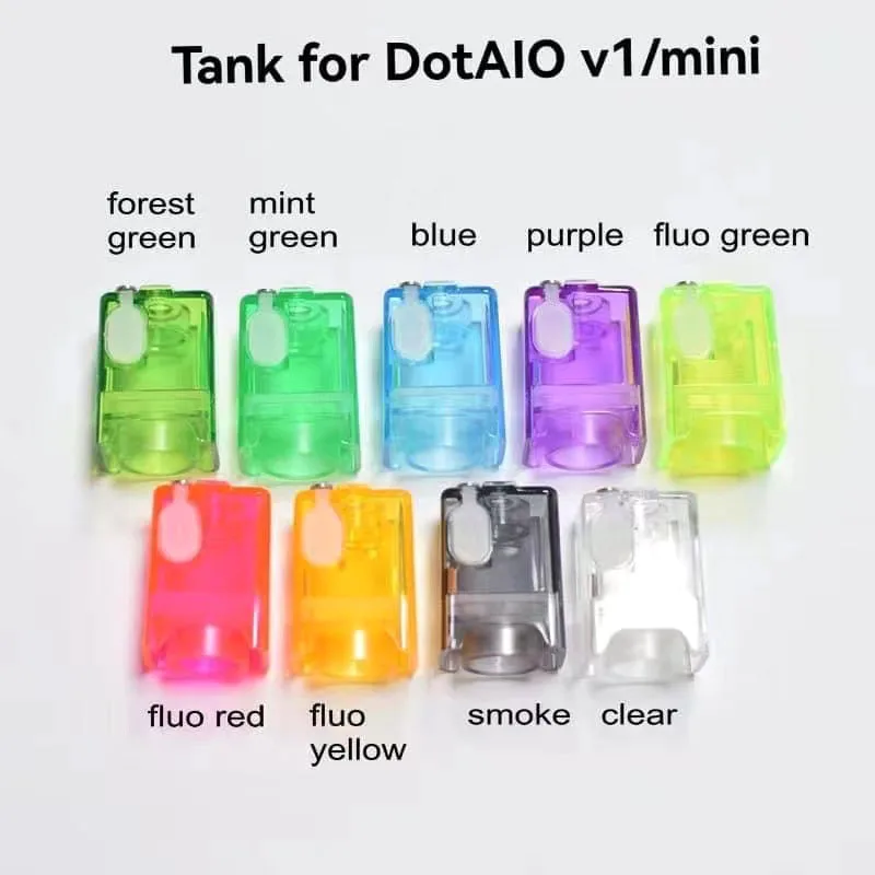 Replacement PC Rebuildable Tank for Dotaio Dot aio V2 v1 mini Dotshell UPT Style Mod Kit RBA System Accessory furniture fitting