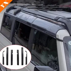 For Ford bronco 2024 2025 accessories Car Water Guiding,Rain Eyebrow,Rain Light Blocking,Water Channel,Rain Floating Protection