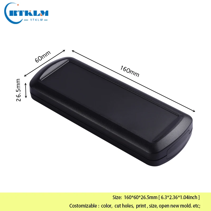 Kleine Kunststoff Elektrische Box Elektrische Industrielle Gehäuse DIY Junction Box Kunststoff Handheld Box ABS Kunststoff Gehäuse 122*78*27mm