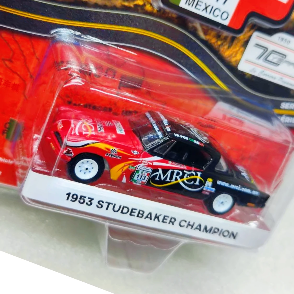 

Зеленый свет 1:64 # Модель чемпионата Studebaker 113 1963, ограниченная серия, Коллекционная настенная подвеска, подарок