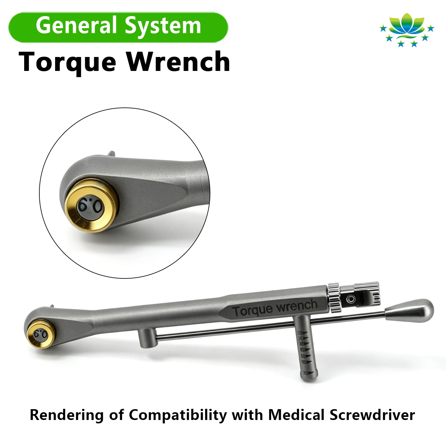 Factory Price Dental Ratchet & Torque Wrench 10-50 Ncm Dental Restoration Dental Universal Torque Wrench Factory Direct Sales - view 6