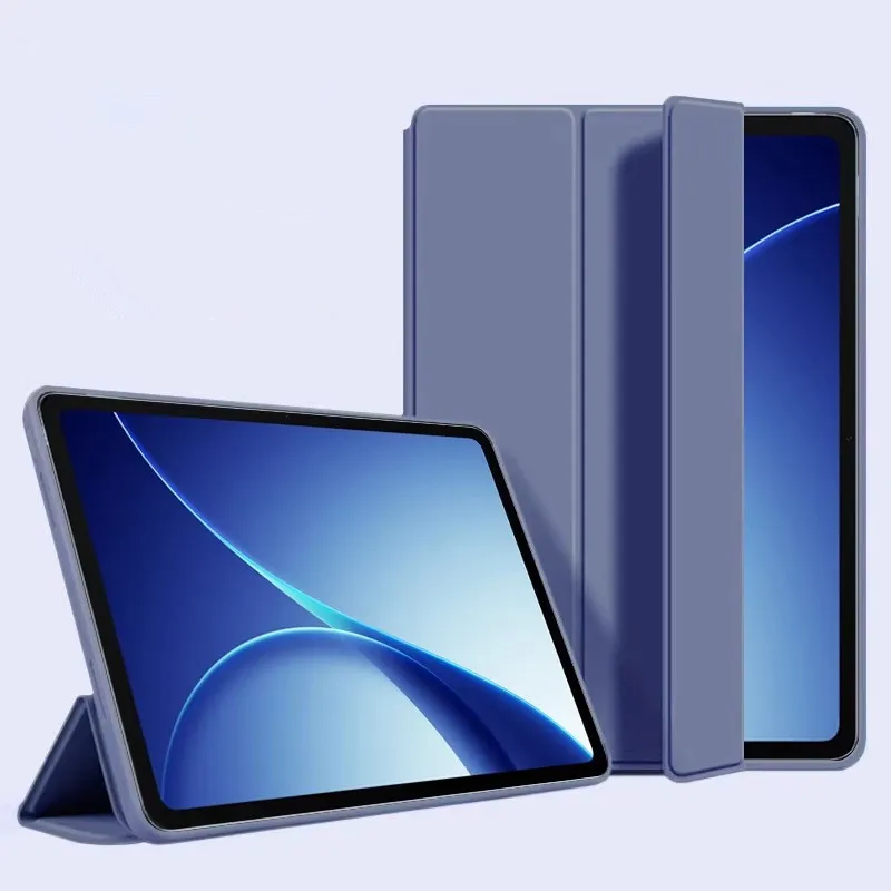 

Для OPPO Pad Air 5 12,1 "2026 Чехол Складная подставка из искусственной кожи Мягкая задняя крышка из ТПУ для OnePlus Pad Go 2 12,1 дюйма Pro Кожаный чехол для планшета