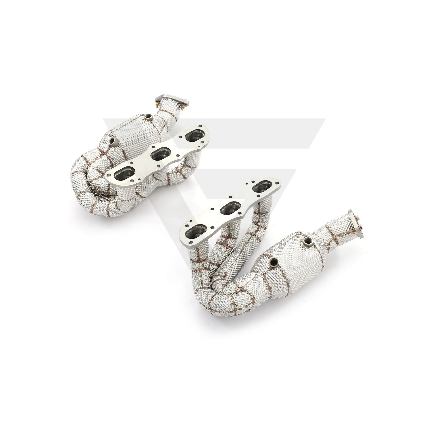 

ECCF Stainless Steel Equal Length Headers High Flow Sporty Aggressive Sound For Porsche 981 Cayman Boxster GT4 2.7L 3.4L