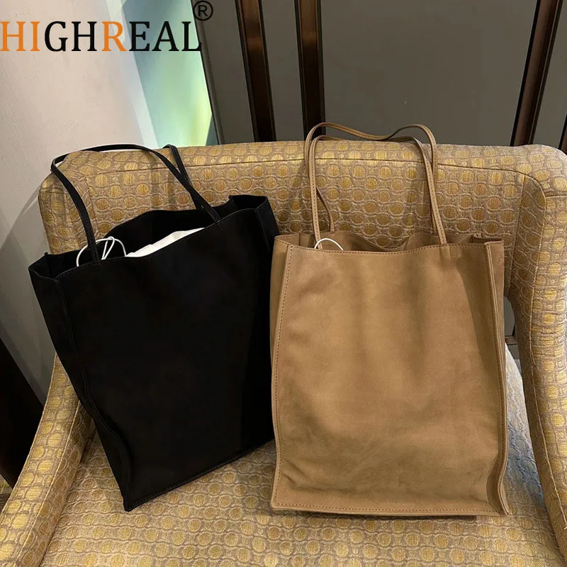 

Женская модная сумка для покупок, однотонная винтажная сумка через плечо, большая вместительная ретро-сумка, мягкая повседневная сумка, дорожная сумка