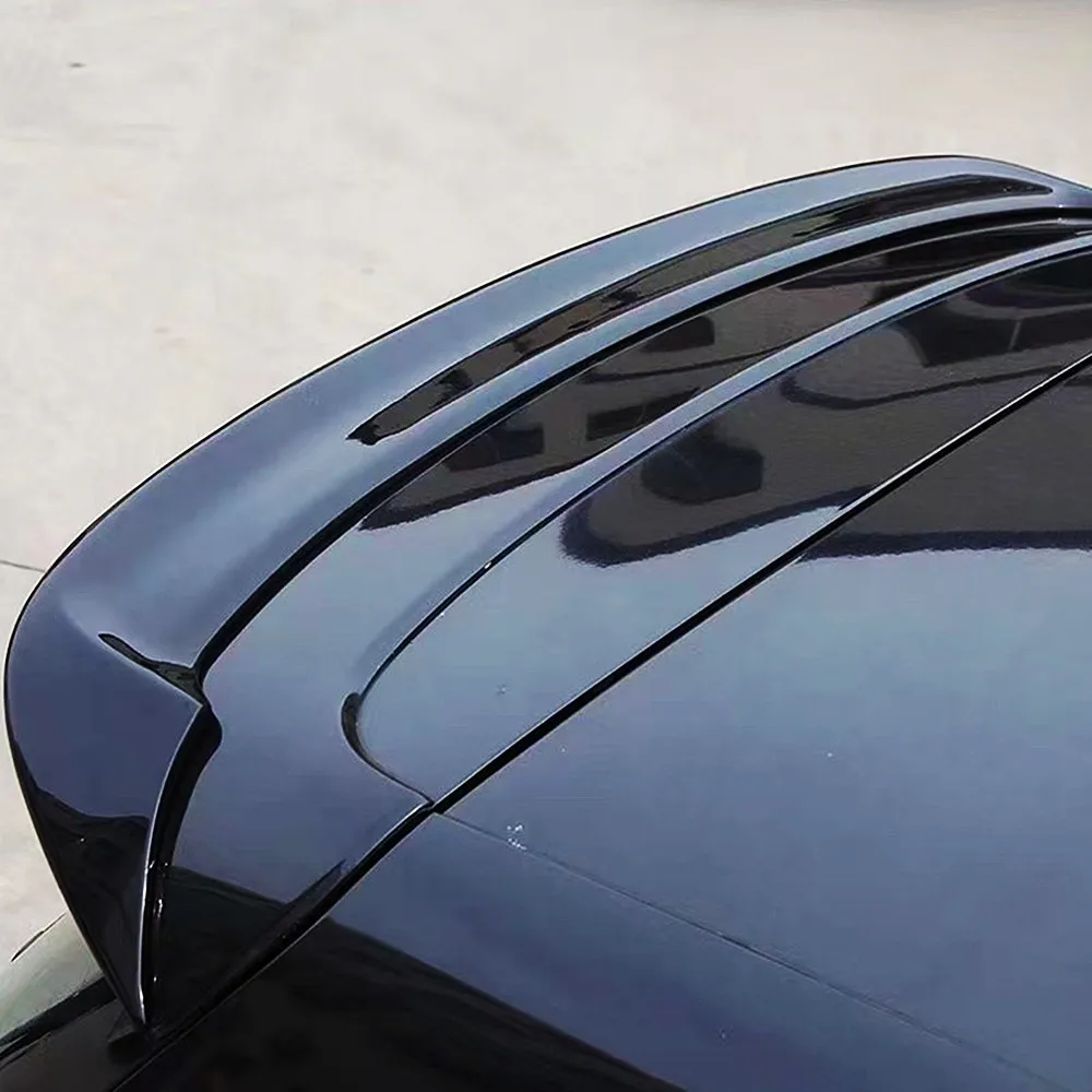 ل VW Volkswagen Golf 6 VI MK6 GTI R20 2010-2013 سقف خلفي غطاء صندوق السيارة أجنحة سبويلر سيارة أسود الكربون ضبط الملحقات جزء