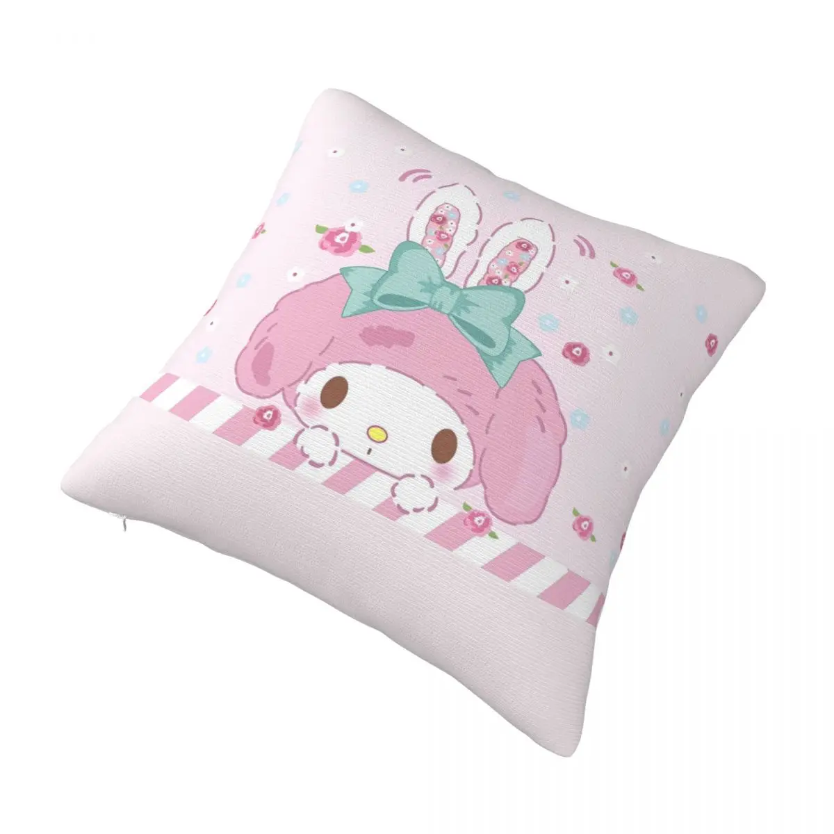 My Melody Pillowcases Stuff Printed Polyester Cushion Cover Decoration Pillow Case Cover Living Room Zipper 40X40cm Multi-Size