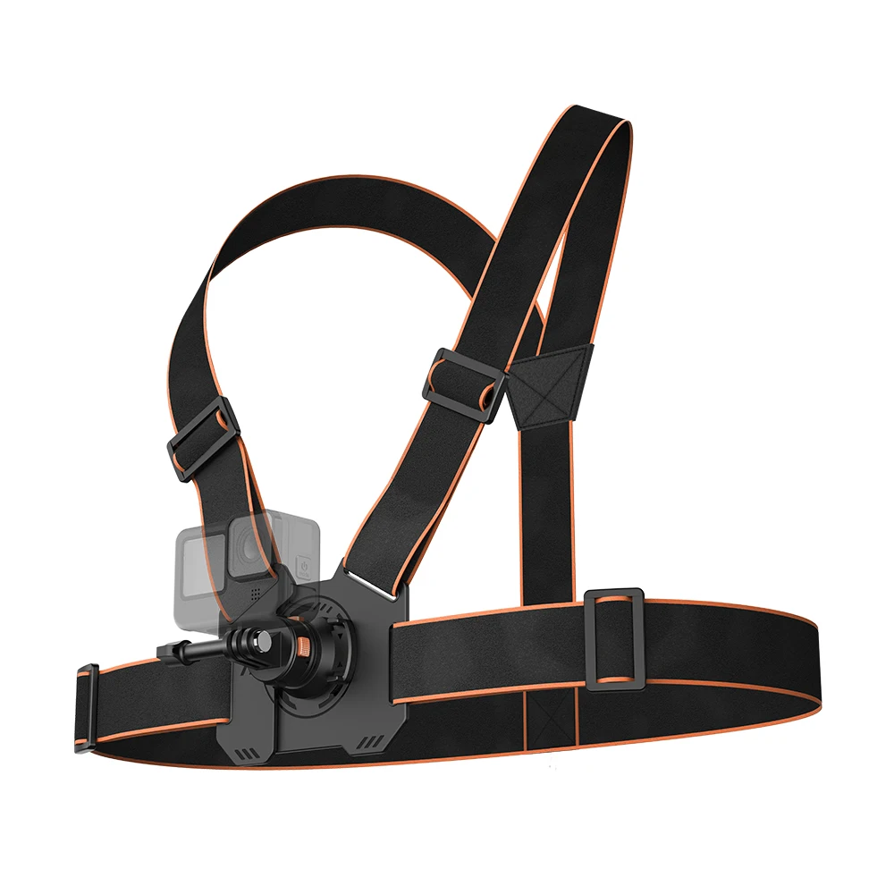 For Sports Camera Double Shoulder Chest Strap Sports Camera First View Quick Release Chest Strap Fixing Accessories