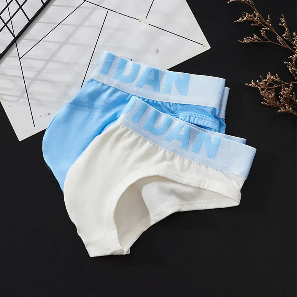 

Men's Sexy Cotton Elastic Underwear Low Rise Briefs U Convex Pouch Soft Elasticity Short Boxers Summer Breathable Male Panties