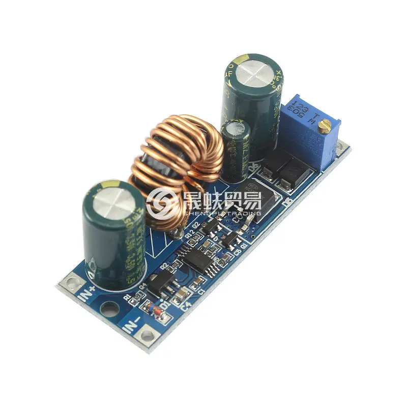 Automatic Step-down Power Supply Step-down Boost Module3A Adjustable Voltage1-30V12V24VRegulated Power SupplySJV