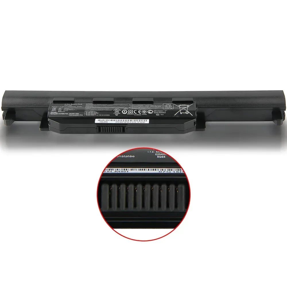 

A32-K55 A33-K55 A41-K55 для Asus X45VD X55VD K55A K45V K55D X85V A85V P45V P55V A55VD A45V X75AK Новая сменная батарея