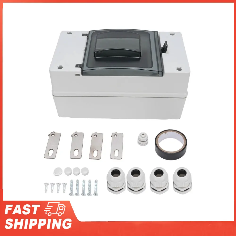 

Коробка автоматического выключателя постоянного тока IP66, непромокаемая пластиковая распределительная коробка для наружного распределительного переключателя солнечной батареи MCCB