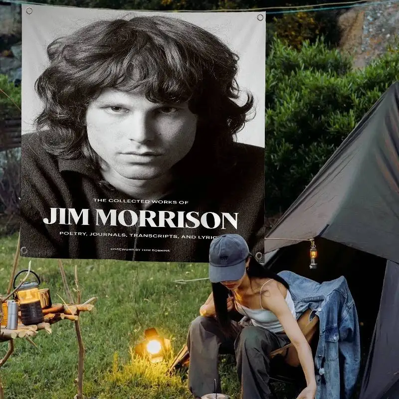 The Doors Jim Morrison Banner INS Style Outdoor Party Dekoration Atmosphäre Flagge