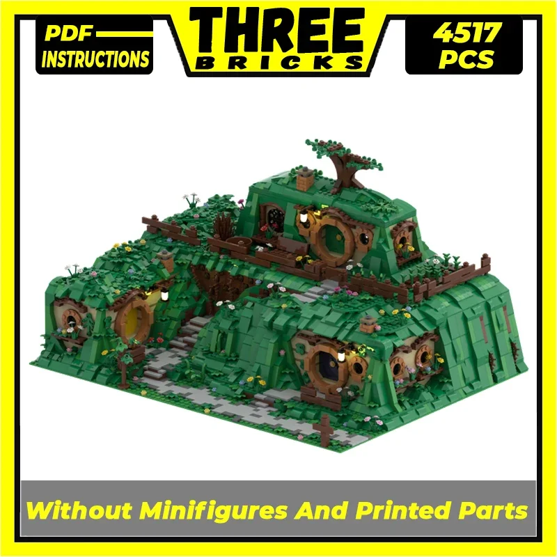 Rings Movie Model Moc Building Bricks UCS Dwarf Beauty Base Technology Modular Blocks Gifts Christmas Toys DIY Sets Assembly