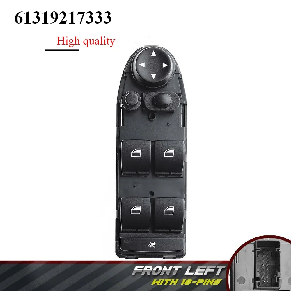 

18 Pins Front Left Master Window Lifter Switch Lifter 61319217333 for BMW E90 E91 325i 328i 328xi 330i 335i 335xi M3 2007-2011