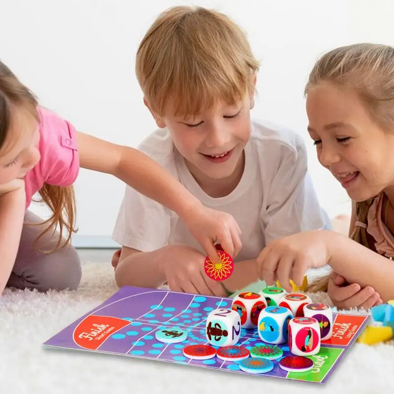 Exercise Dice For Kids Fun Kid Yoga Dice Yoga Accessories Workout Dice Educational Kids Fitness Equipment For Kids Family