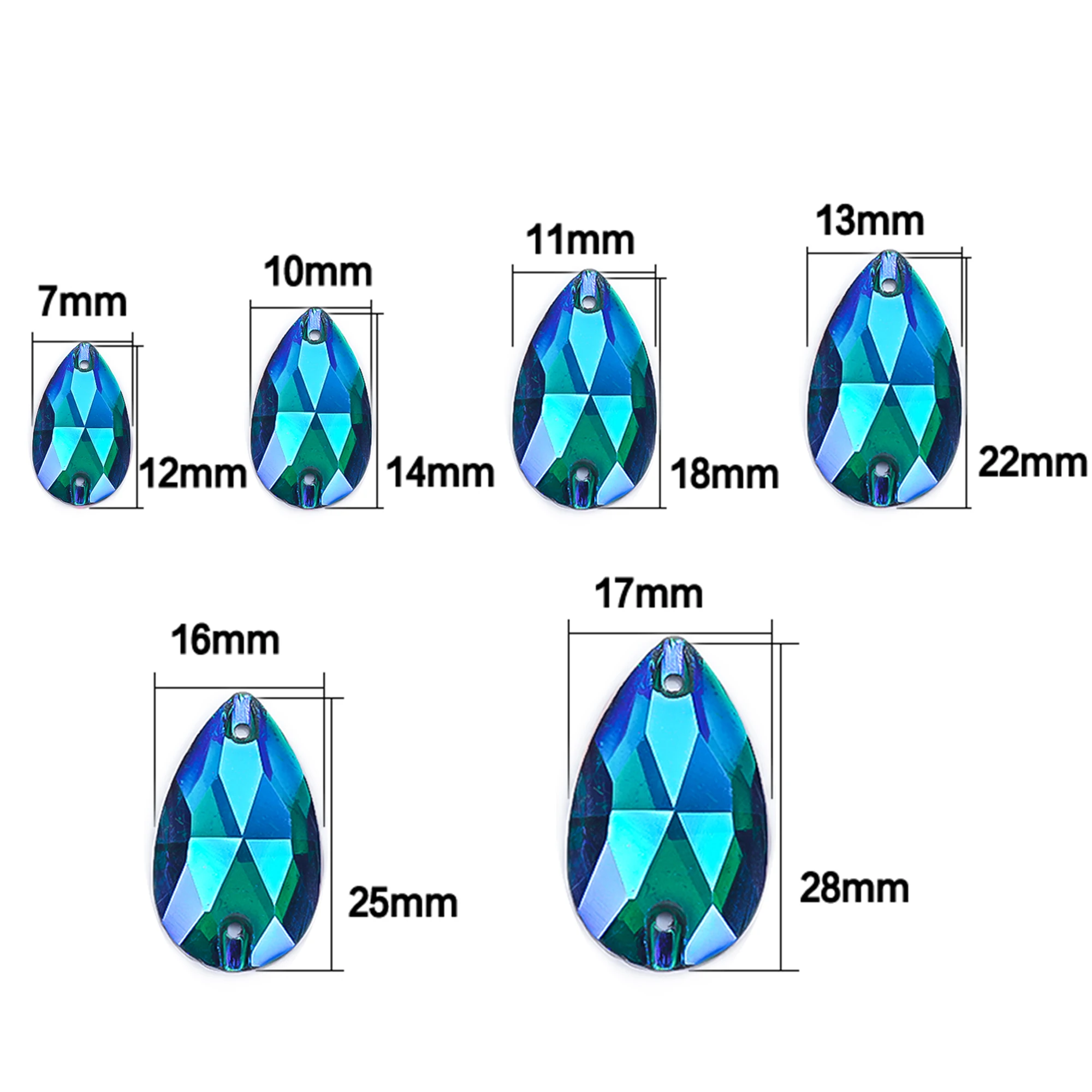 ab crystal rhinestones for sewing Popular Drops crystal all for sewing clothes decoration and diy Make wedding Dress shoes