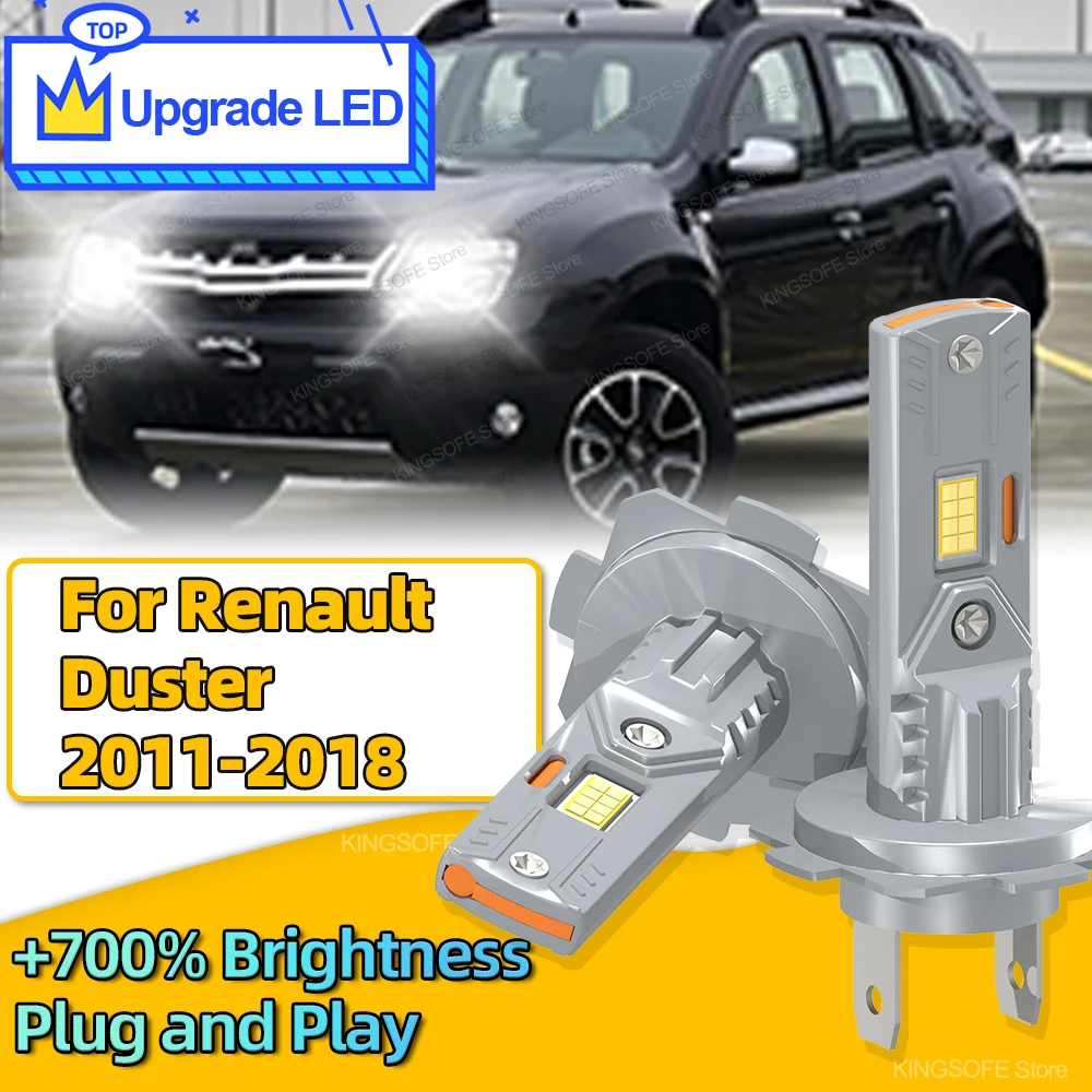 

2Pcs LED Light 30000LM Headlights H7 Car Bulb 6000K CSP Lamp For Renault Duster 2011 2012 2013 2014 2015 2016 2017 2018