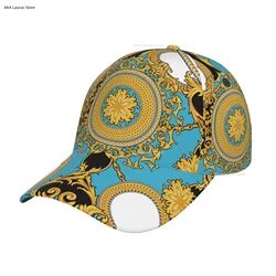 Luxury Modern Baroque Chain Outdoor Sport Caps Baseball Hat Men Women Visor Cap Baseball Cap Street Hip Hop Caps golf hat men
