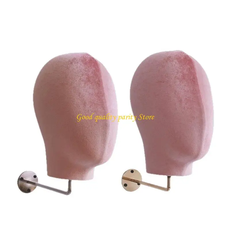 

M4YA Salon Holder Wall Mounted Pink Display Stand Durability Multiple Functional