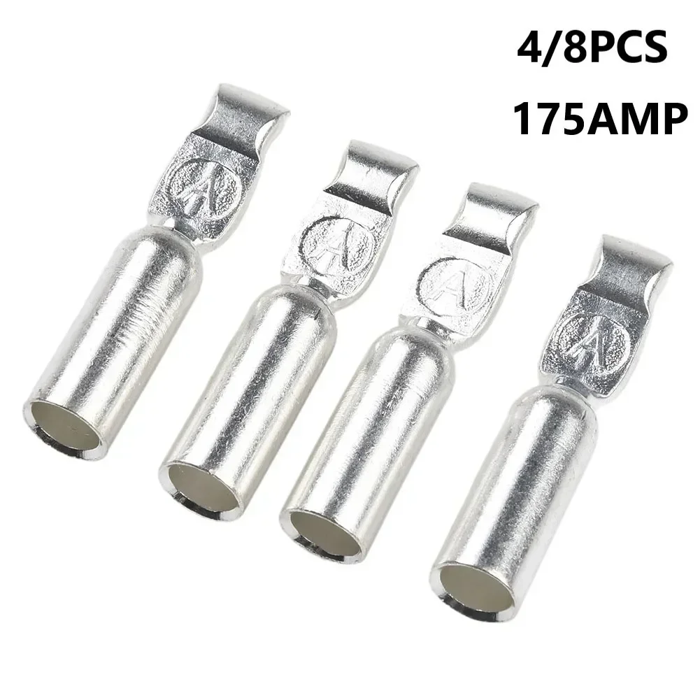 

4/8 pcs Terminal 175A 600V for Anderson Plug Contact Pin Lug Connector 12AWG Forklift Accessories Power Energy Adapter