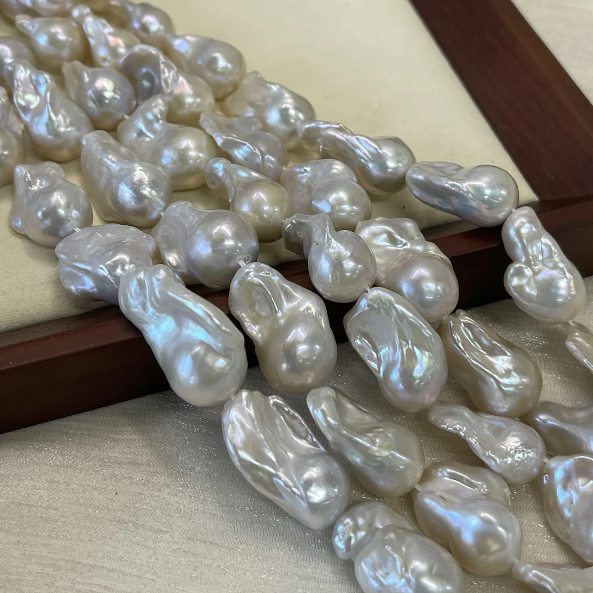 5A 14-19mm Tail Pearl Baroque Natural Freshwater Pearl Loose Beads for Jewelry Making Supplies DIY Necklace Earrings Accessories