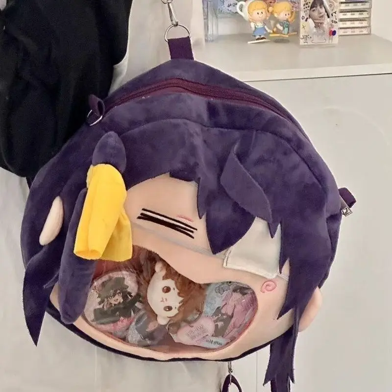 حقيبة ظهر Takanashi Rikka Love Chunibyo وغيرها من الأوهام ، حقيبة آلام ، حقائب ظهر قطيفة لطيفة ، حقيبة كروس بودي ، حقيبة كتف