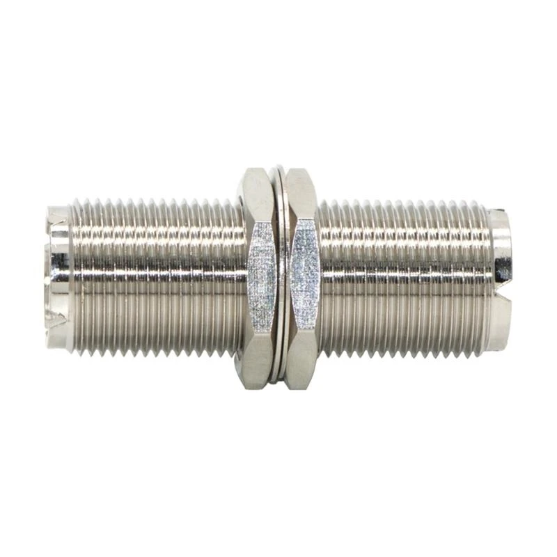 2025 UHF PL259 SO239 A SO239 FEMISTRO CONECTOR ADAPTOR COAXIAL FEMANHO PULH