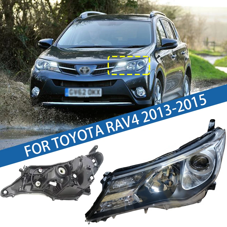 

For Toyota RAV4 2013 2014 2015 Front Bumper Head Light Headlamp Driving Headlight Turn Signal Light