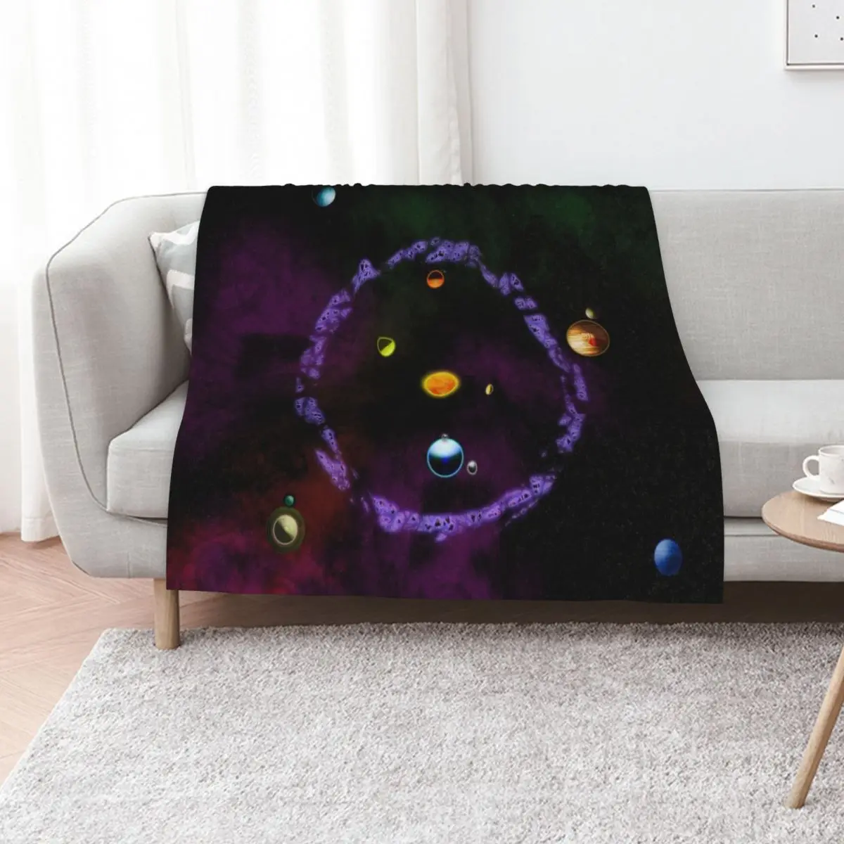 

You Are Here (Destiny 2 mapmaking project) Throw Blanket Warm Comfortable Blanket Gift for Parents Friends