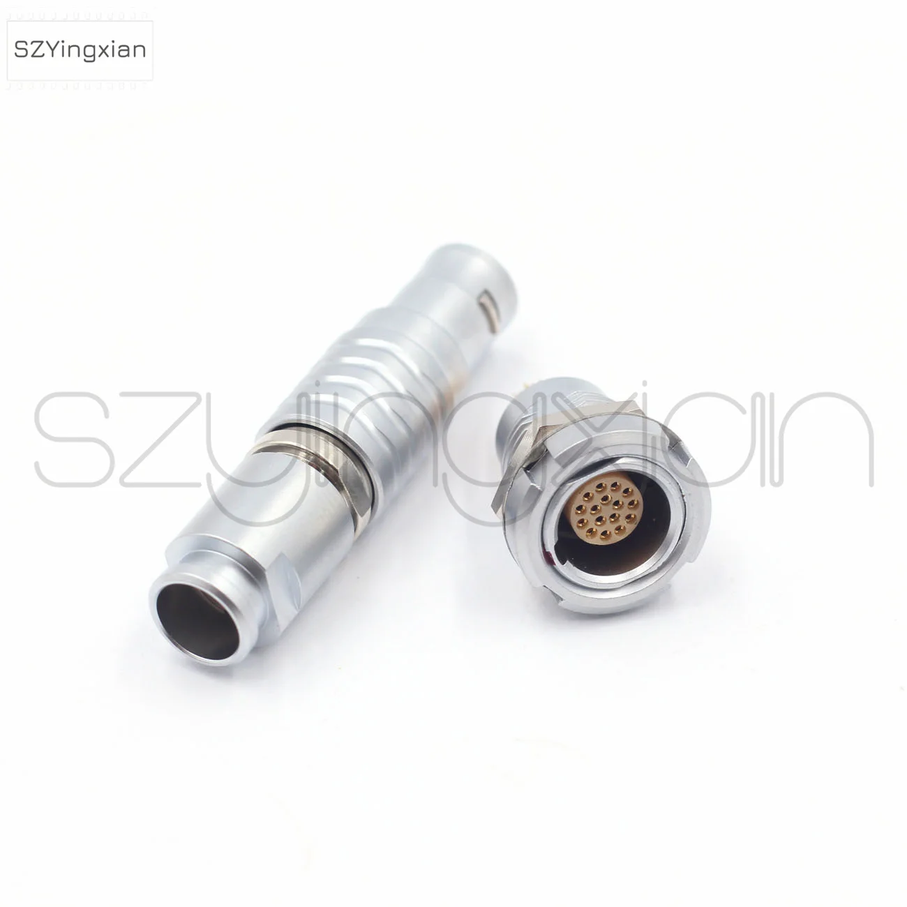 FGG Plug EGG ECG Measuring Instrument Socket Push-Pull Self-Locking Industrial Camera Plug 1B 16pin Connector Circular Aviation