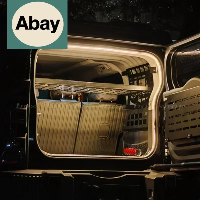 

Fit For Chery Jetour Traveler Shanhai T2 Trunk Ambient Lighting LED Decorative Lights Interior Non-destructive Car Accessories