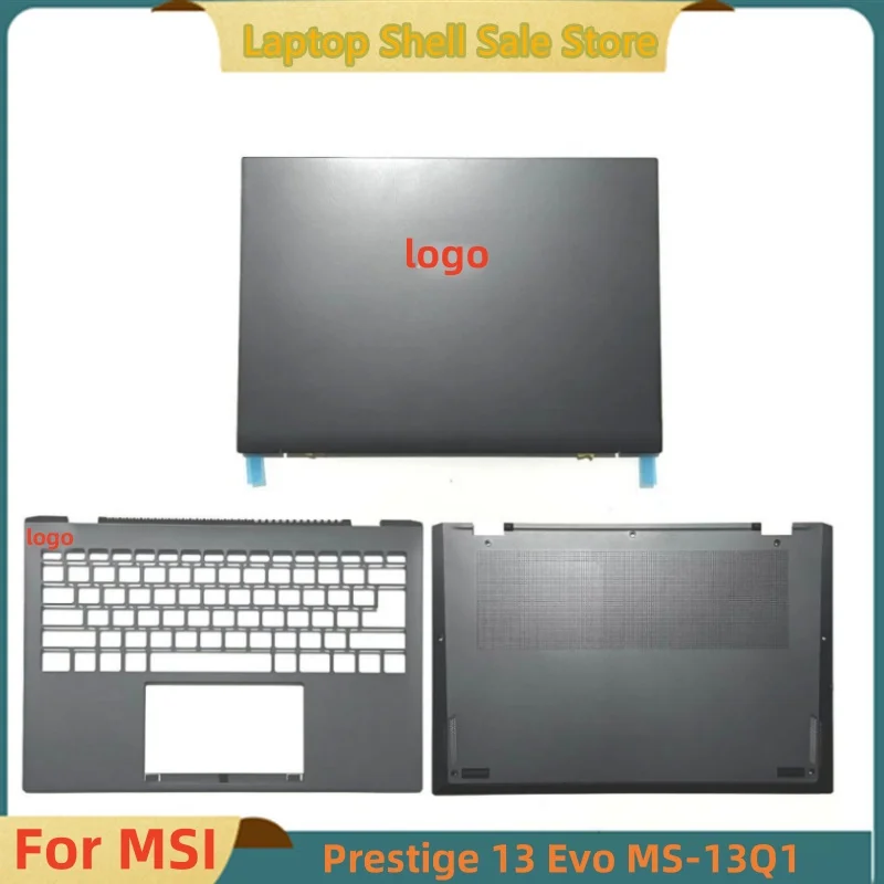 

NEW Original for MSI Prestige 13 Evo MS-13Q1 LCD Back Cover Top Case / Laptop Upper Case Palmrest Cover / Bottom Base Cover