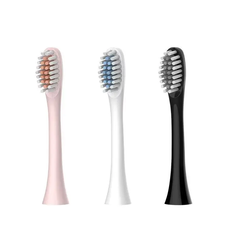4/8pcs Replacement Toothbrush Heads For X.Q.M.Q X-3 X-2 Sonic Electric Toothbrush Soft DuPont  Bristle Nozzle