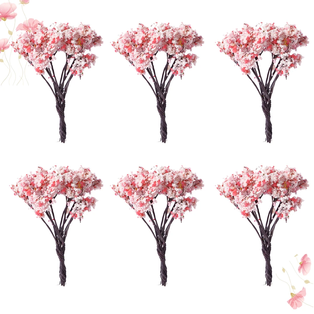 

Decorative Artificial Flora Simulation Tree Ornaments Mini Trees for Terrarium Garden